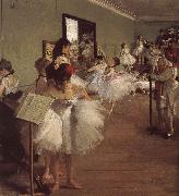 Edgar Degas, Dance class